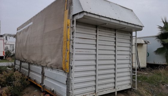 TENTELİ BARANDALI KAPALI KASA NAKLİYE KASASI 
