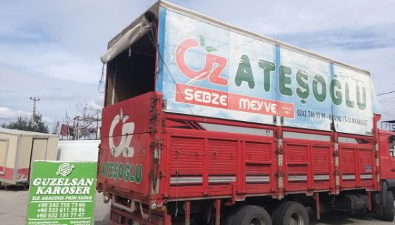 MAN-ATEGO-EURO GARGO TENTELİ AHŞAP KASA